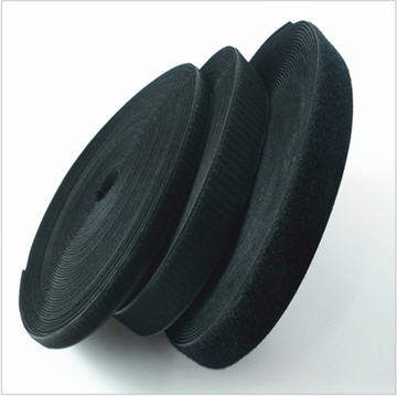 25MM 70% nylon 30% polyester with okeo-tex standard 100 certificate black and white hook and loop fastener