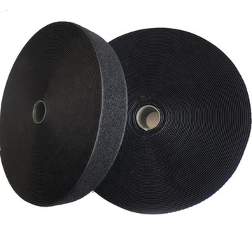 25MM 70% nylon 30% polyester with okeo-tex standard 100 certificate black and white hook and loop fastener