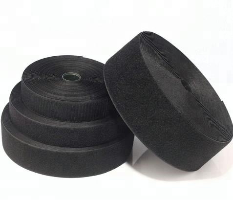 60MM 100% nylon with okeo-tex standard 100 certificate black and white hook and loop fastener